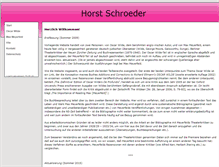 Tablet Screenshot of horst-schroeder.com
